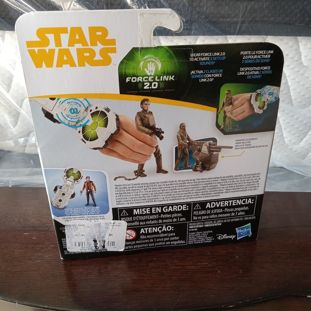 Star Wars Solo Force Link 2.0 Action Figure - Chewbacca & Han Solo (Mimban) 2017 - Picture 5 of 9